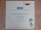 DGG Archiv SAPM 198 188 red stereo Bach solo cello suites 5 & 6 Pierre Fournier