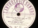 78 trs / 78 RPM L'anthologie sonore 91 Musique de jongleur - Musique savante