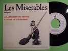 SP PROMO SARDOU / LES MISERABLES / A LA VOLONTE DU PEUPLE.