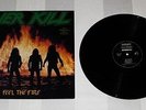 Overkill : Feel The Fire, Rare 1st Press Vinyl LP + Bonustrack 1985 Noise N 0035