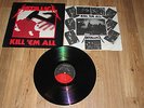 Metallica Kill 'Em All Record, Dated 1983, Elektra/Asylum Records,