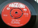 THE UNIVERSALS.*I CAN'T FIND YOU*   UK PSYCH 7