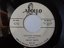 Smiley Smith Voo Doo Woman / All over now Apollo 3814 promo VG+ Rockabilly