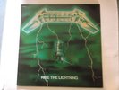 RARE metallica maxi 45 trs ride the lightning vert