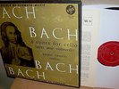 GASPAR CASSADO '60s/BACH Cello UNACCOMPANIED Suites/VOX Early Mono 3LP BOX/EX