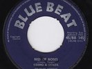 FRANK COSMO & DENZIL DENNIS Bed Of Roses RARE ska 45 SCORCHERS Blue Beat LISTEN