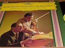 Schumann VIOLIN sonatas / Romances FERRAS  BARBIZET DGG 138 998 SLPM tulips ED1