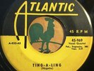 * CLOVERS Ting A Ling/Wonder Where DOO-WOP JUMP BLUES Yellow Atlantic 45 HEAR