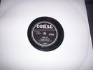 BUDDY HOLLY RAVE ON/TAKE YOUR TIME CORAL 78 RPM VERY GOOD PLUS CONDITION
