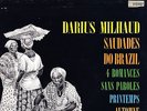 DT SDUC 505 JAQUES FEVRIER - MILHAUD - SAUDADES DO BRASIL / QUATRE ROMANCES NM+