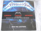 METALLICA - RIDE THE LIGHTNING 45RPM DOUBLE LP RE-ISSUE