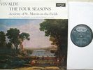 ARGO ZRG 654 OVAL: VIVALDI 4 SEASONS - LOVEDAY/ASMF: NM