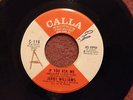 CLASSIC OLDIE JERRY WILLIAMS-IF YOU ASK ME-CALLA ORIGINAL