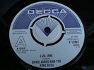 DAVID BOWIE - DAVIE JONES & THE KING BEES, LIZA JANE - UK DEMO/PROMO - EXCELLENT