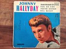 JOHNNY HALLYDAY -  TRES RARE EP ESPAGNE - POCHETTE UNIQUE - 1962