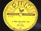 SUN 240 78 rpm  Jack Earls  