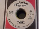 MICHAEL & RAYMOND A Man Without a Woman SCARCE SOUL 45 RCA DJ Walking the Dog