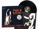 NO RETURN - Psychological Torment LP 1990 DEATH / THRASH  coroner invocator