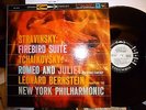 STRAVINSKY / TCHAIKOVSKY LP Bernstein NYPO 6 Eye Stereo White Label Promo NM/EX