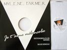 Mylène FARMER Laurent BOUTONNAT MAXI 45T vinyle Je t'aime mélancolie M / M