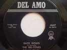 THE BEL-TONES - BACK DOWN / BREAKTIME 45 RARE GARAGE SURF ON DEL AMO HEAR