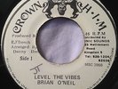 BRIAN O'NEIL - LEVEL THE VIBES V.RARE DIGI ROOTS CLASSIC CROWN H.I.M KILLER ORIG