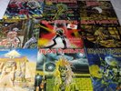 Iron Maiden 9 VTG Records Piece of Mind # of the Beast Killers Power Slave Somew