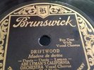 ABE LYMAN CALIFORNIA ORCH 78rpm Driftwood Bluebird Sing Me Song BRUNSWICK 3911 E