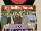 THE ROLLING STONES 2000 Light Years From Home / She´s A Rainbow *GERMAN SLEEVE*