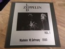 Led Zeppelin LP Manheim 1980 Vol 1 Japan Red vinyl acetate UNDOCUMENTED NEVER