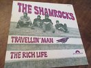 french 45t single pop psyché sixties  beat paper sleeve the shamrocks