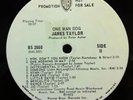 JAMES TAYLOR one man dog LP VG+ BS 2660 Warner Stereo 1972 USA Promo WLP