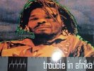 ERIC DONALDSON-TROUBLE IN AFRIKA UK REGGAE ROOTS LP.1989