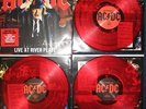 AC DC LP LIVE AT RIVER PLATE 3 LP RED VINYL'S FIRST USA  PRESS