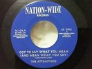 Northern Soul.  THE ATTRACTIONS - DID I DO THE RIGHT THING Very rare....EX