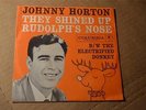JOHNNY HORTON Columbia 41522 THEY SHINED UP RUDOLPH'S NOSE   -Listen
