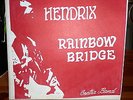 Rare  JIMI HENDRIX Rainbow Bridge Contra Band LP