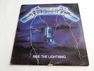 Metallica Ride The Lightning LP 1984 RL Masterdisk Elektra 60396-1 Vinyl Record