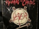 SLAYER Haunting the Chapel EP Hell Awaits LP AUTOGRAPHED BY BAND THRASH METAL NR