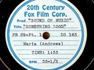 SOUND OF MUSIC / JULIE ANDREWS - MARIA b/w SOMETHING GOOD - 12