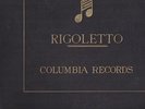 Album 78 Tours RIGOLETTO Verdi Mercedes Capsir Riccardo Stracciari Molajoli