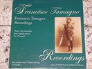 FRANCESCO TAMAGNO: 78rpm vinyl recordings  from original masters  (Box / HM)