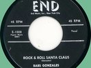 BABS GONZALES Rock & Roll Santa Claus / M-E Spelled M-E ME 45rpm End 1957