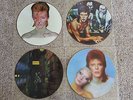David Bowie Ziggy Stardust Diamond Dogs + 2 more Picture Discs Vinyl Album LP