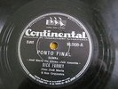 78 RPM BRAZIL  DICK FARNEY JAZZ SAMBA PIANO BOSSA ALGUEM COMO TU / SEM ESSE CEU