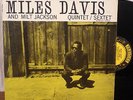 1st MONO press MILES DAVIS AND MILT JACKSON LP PRESTIGE bergenfield DG RVG EX