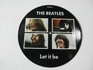THE BEATLES - LET IT BE 45RPM 5833 Rare picture record NM w insert
