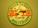 ORIGINAL NORTHERN SOUL PATCH-WIGAN CASINO 1ST ANNIVERSARY- EX CON