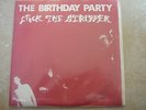 THE BIRTHDAY PARTY NICK CAVE NICK THE STRIPPER VERY RARE NEW ZEALAND PIC SLEEVE