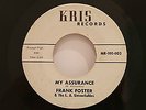 NORTHERN SOUL FRANK FOSTER MY ASSURANCE KRIS VG++ RARE